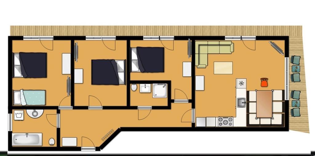 Appartement Kurz Top 1 Westendorf Bilik gambar